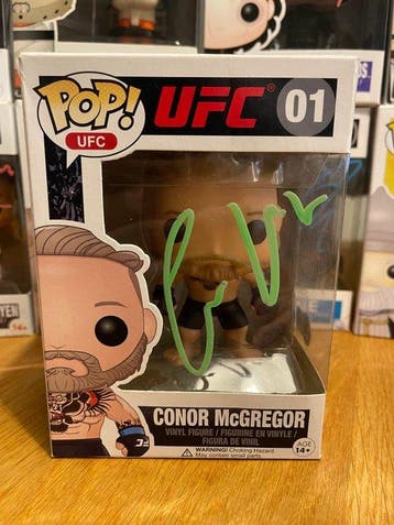 Funko - Funko Pop UFC – Conor McGregor Funko Pop! #01 signed