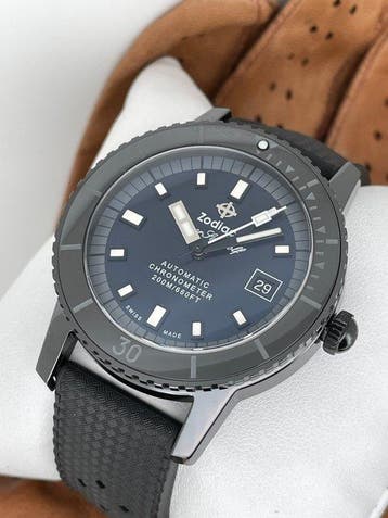 Zodiac - Super Sea Wolf Ceramic Chronometer Diver Automatic, Nieuw
