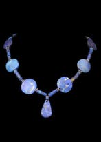 West-Aziatisch lapis lazuli Kralenketting (Zonder