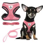 Honden- en Kattenharnas Verstelbaar – Ademend Vest + Riem, Verzenden, Nieuw