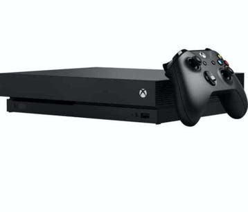 Xbox One X 1TB + S Controller (Xbox One Spelcomputers), Spelcomputers en Games, Ophalen of Verzenden, Zo goed als nieuw
