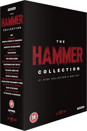 Hammer Collection - 21 Horror films -       Gratis verzenden, Vanaf 18 jaar, Verzenden, Nieuw in verpakking