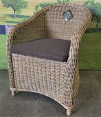 Chester dining tuinstoel bruin, Tuin en Terras, Ophalen of Verzenden, Nieuw, Wicker