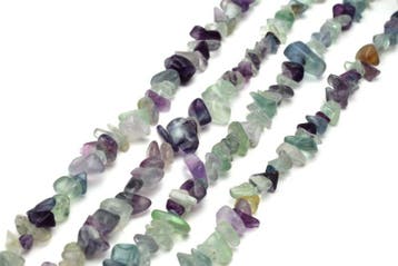 Grote streng van c.a. 40 cm met Fluorite chips nuggets kr..., Ophalen of Verzenden, Nieuw, Kraal