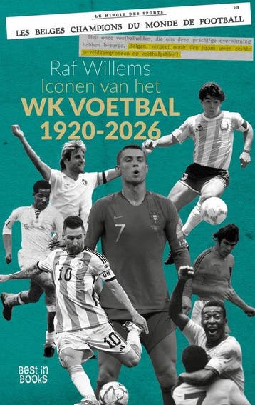 9789493402447 Iconen van 1 - Iconen van het WK voetbal, Boeken, Verzenden, Nieuw, Raf Willems