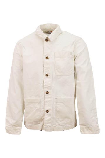 Timberland Jas in maat M Wit, Kleding | Heren, Jassen | Winter, Verzenden, Zo goed als nieuw, Wit, Timberland