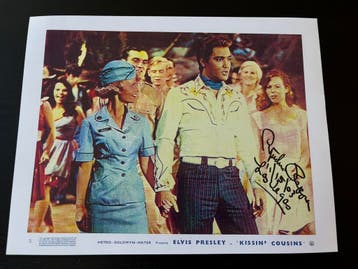 Elvis Presley gerelateerd handtekening Cynthia Pepper, Ophalen of Verzenden, Nieuw, Foto of Kaart