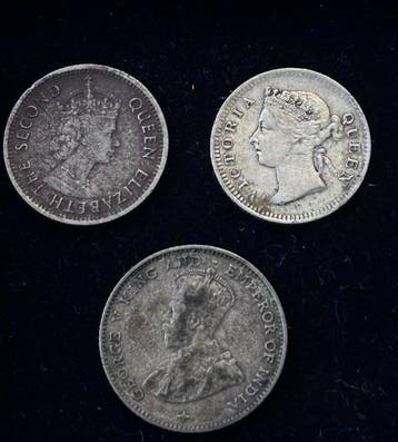 Straits Settlements. Victoria-George V-Elizabeth II. 5-10