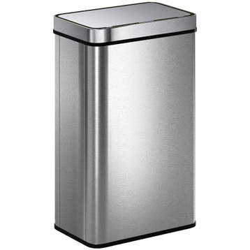 TRUUSK Sensor-Prullenbak 60 L - Automatische Deksel - Roestv, Verzenden, Nieuw