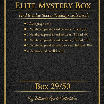 Ultimate Sports Collectibles Nr 29/50 - 1 Mystery box - Mint, Nieuw
