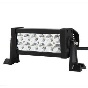 LED bar - 36W - 20cm - 4x4 offroad - 12 LED Spot - WIT, Ophalen of Verzenden