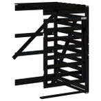 Containerberging Grenenhout Zwart | Retourdeal 75% Korting, Ophalen of Verzenden, Nieuw, Hout, Containerberging
