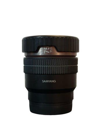Samyang Optics V AF 75mm T1.9 Sony E-Mount Cameralens