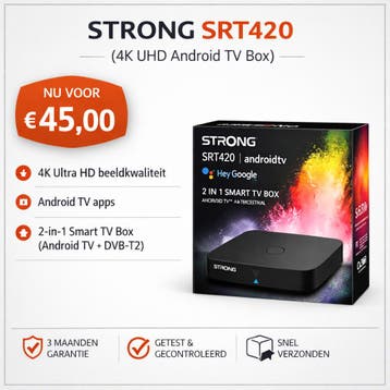 STRONG SRT420 4K UHD, Zo goed als nieuw