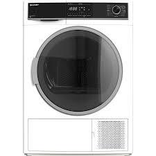 Droger Sharp KD-HHH8S7GW2-BX 8 kg kg A++ Gebruikt, Gebruikt, 8 tot 10 kg, Ophalen of Verzenden, 85 tot 90 cm