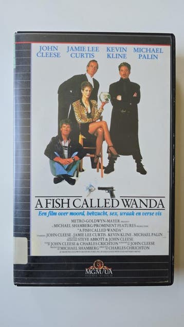 A FISH CALLED WANDA (EX RENTAL) (VHS), Verzenden, Gebruikt