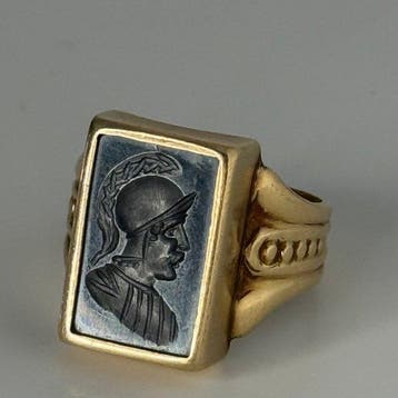 Seal Roman Signet Ring - Action figure - 1900-1910 - Europa