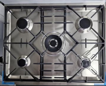 smeg C7GMXNLK9 fornuis 70 cm  5 pitten nieuw, Ophalen of Verzenden, Nieuw