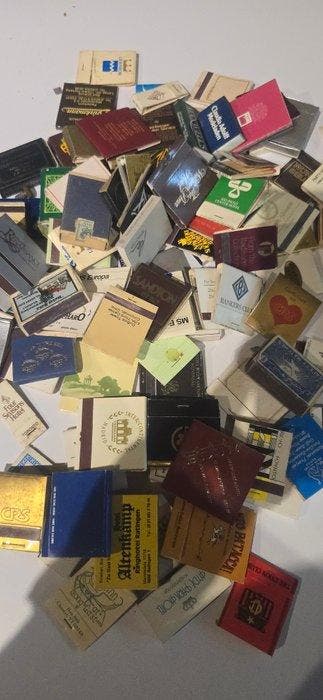 Luciferdoos (500) - Papier, Hout