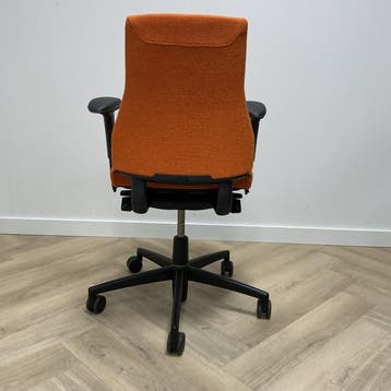 Tweedehand  Axia Ergonomische bureaustoel,  oranje, Gebruikt, Oranje, Ophalen of Verzenden, Bureaustoel