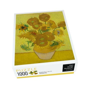 Puzzel (1.000 stukjes): Sunflowers, Vincent van Gogh, Van, Ophalen of Verzenden, Nieuw