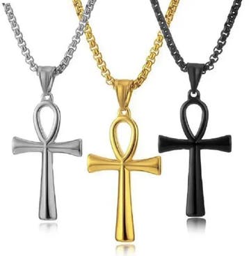 Herenketting met Viking Pijl hanger zwart, zilver of goud, Sieraden, Tassen en Uiterlijk, Kettingen, Verzenden, Nieuw, Zilver