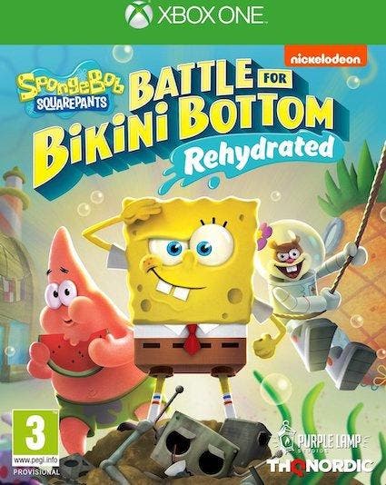 Spongebob SquarePants Battle for Bikini Bottom Rehydrated, Spelcomputers en Games, Games | Xbox One, Zo goed als nieuw, Ophalen of Verzenden