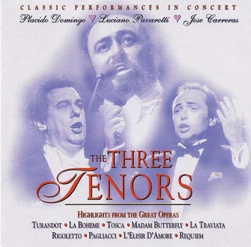 The Three Tenors - Highlights From The Great Operas, Ophalen of Verzenden, Gebruikt