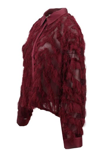 Selected Blouse in maat 42 Rood, Kleding | Dames, Selected, Verzenden, Zo goed als nieuw, Rood