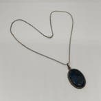 Zonder minimumprijs - Ketting met hanger Zilver Lapis lazuli