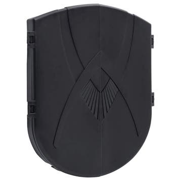 vidaXL Dartbord elektrisch met darts polypropeen zwart, Sport en Fitness, Darts, Verzenden, Nieuw