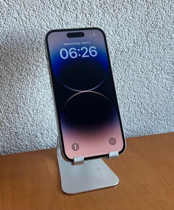 Apple iPhone 14 Pro 128GB Wit / Garantie / Nette staat, Telecommunicatie, Mobiele telefoons | Apple iPhone, Wit, Refurbished, Ophalen of Verzenden