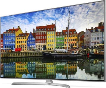LG 49SJ810V - 49 inch 4K Ultra HD 100Hz smart LED TV, Ophalen, LED, Zo goed als nieuw, 100 Hz
