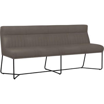 Leren eetkamerbank Cuddle (180 cm), 150 tot 200 cm, Nieuw, Ophalen of Verzenden, Rechte bank