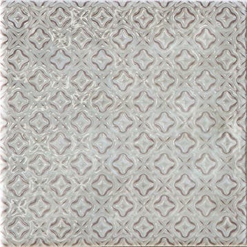 Vloertegel/Wandtegel Equipe Rain Decor Grijs Glans 22,3x22,3, Keramiek, Nieuw, Ophalen of Verzenden, 20 tot 40 cm