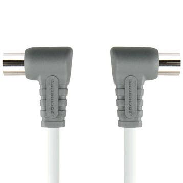 Bandridge Flat Panel Digital Antenna Cable 5 Meter Coax Male, Ophalen of Verzenden, Nieuw