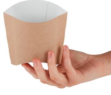 frietbakjes composteerbaar medium (1000 stuks), Verzenden, Nieuw in verpakking