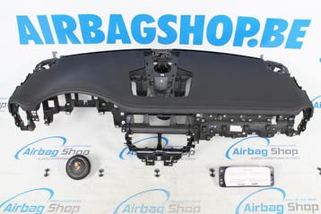AIRBAG SET – DASHBOARD LEDER MET STIKSELS PORSCHE CAYENNE, Auto-onderdelen, Gebruikt, Porsche