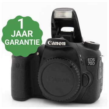 10% korting | Canon EOS 70D, Audio, Tv en Foto, Verzenden, Gebruikt, Canon