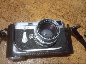 Leica M3 Chrome Body - Leitz Summaron 50mm Dual range with
