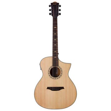 Bromo BAA4CE Auditorium Elektro-Akoestische Gitaar Satijn, Ophalen of Verzenden, Nieuw