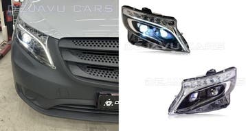 Volledig LED Koplampen voor Mercedes V Klasse W447 / Vito, Ophalen of Verzenden