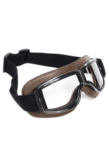 Goggles Motorbril Skibril Bril Donkerbruin Montuur Transpara, Ophalen of Verzenden, Nieuw, Overige maten, Carnaval