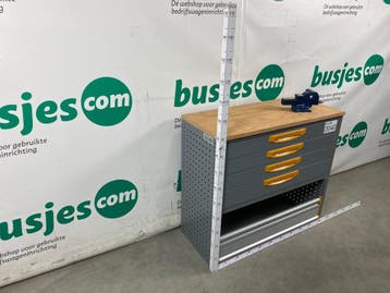 StoreVan Nieuw bedrijfswagen inrichting werkbank (nr 2040), Ophalen of Verzenden