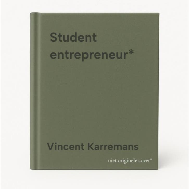 Student entrepreneur* - Vincent Karremans 9789047017349, Boeken, Economie, Management en Marketing, Zo goed als nieuw, Verzenden