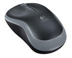 Logitech M185 Optical USB-A Zwart-Zilver Retail Wireless, Ophalen of Verzenden, Nieuw