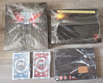 The Witcher Big Collector Lot - Witcher 3 CE, Witcher 2 CE,, Nieuw