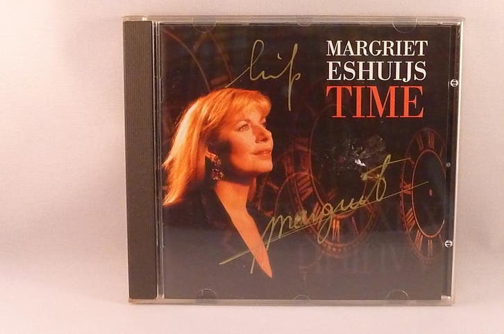 Margriet Eshuijs - Time ( gesigneerd), Cd's en Dvd's, Cd's | Pop, Zo goed als nieuw, Ophalen of Verzenden