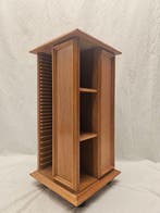 Kast - Hout - Mid Century Modern Bookcase Solid Oak -