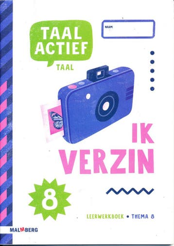 Taal Actief versie 5 Leerwerkboek Taal thema 8 groep 8, Boeken, Schoolboeken, Verzenden, Nieuw